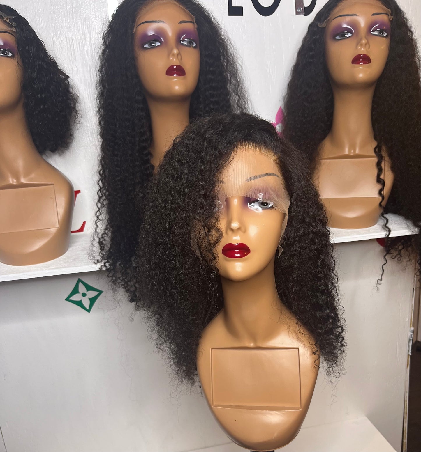 13x6 18” kinky curly