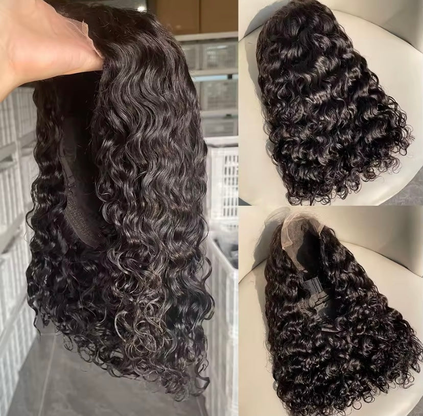 5x5 Waterwave Bob raw human hair