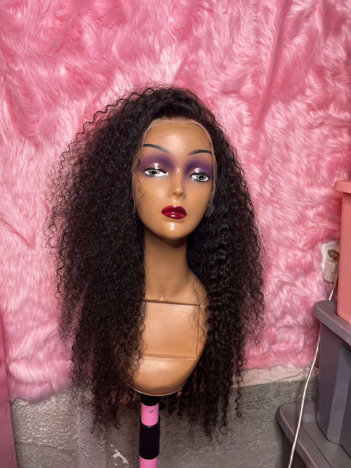 Glueless Burmese Curly Wig
