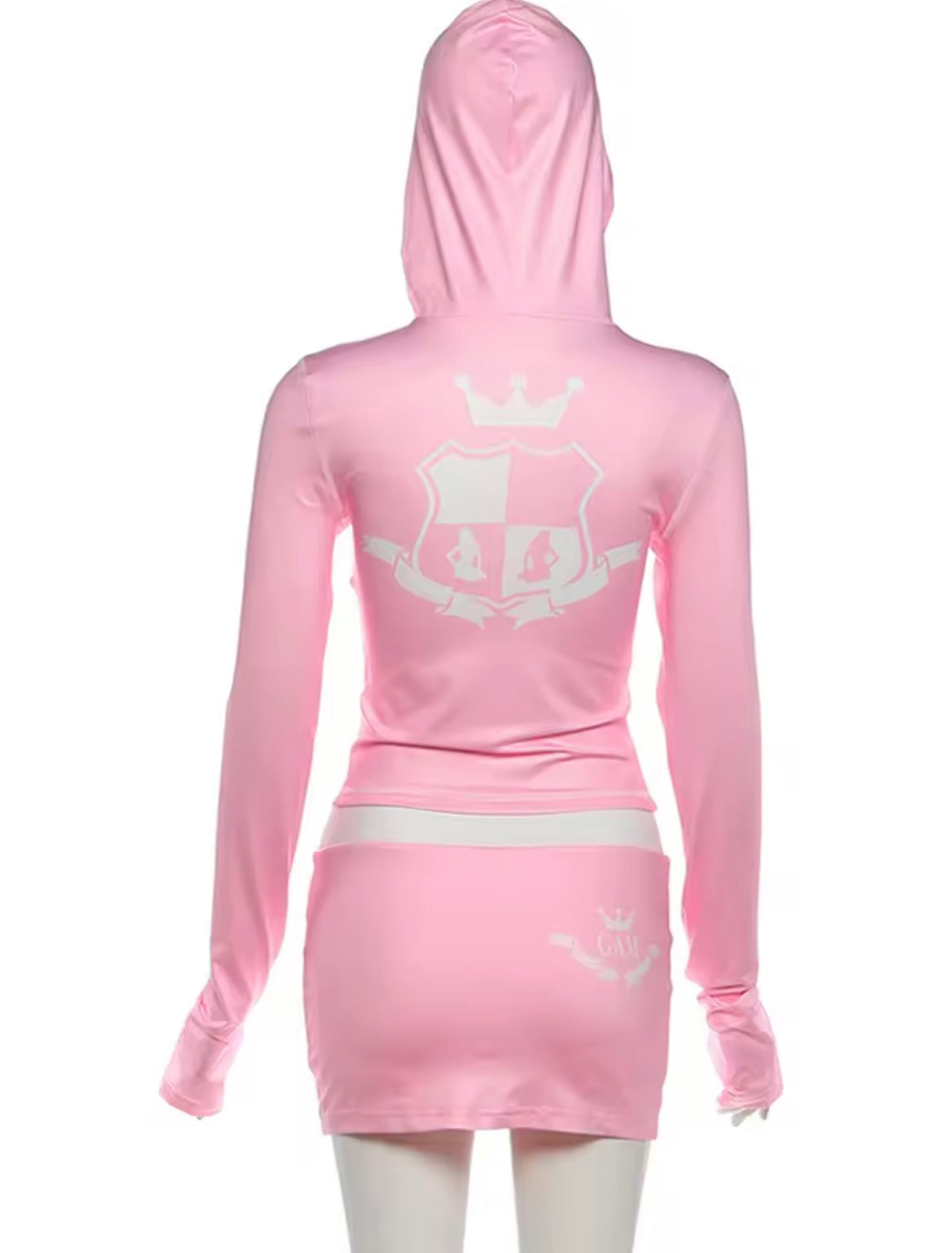 “I am” dupe skirt set