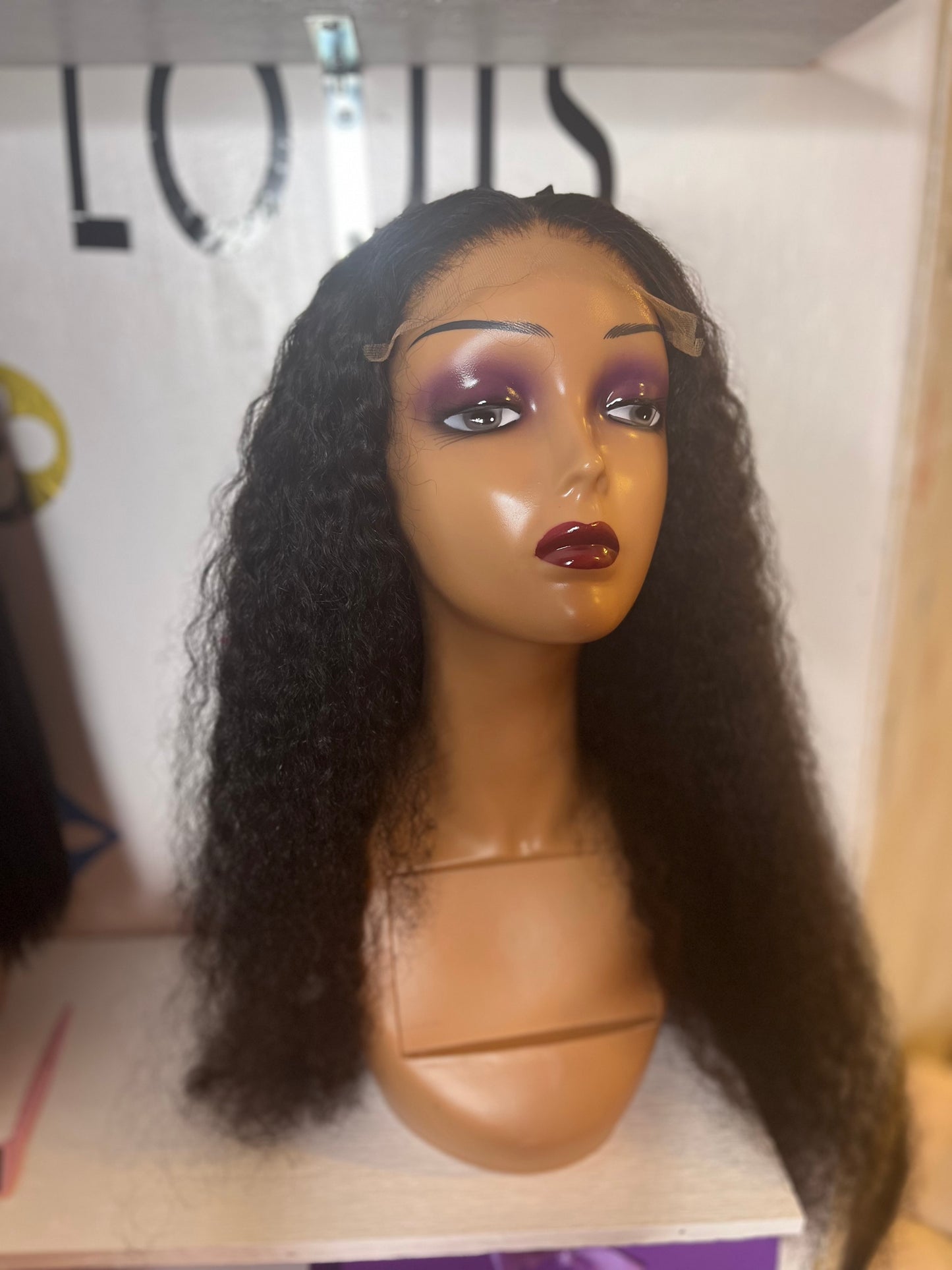 6x6 Glueless 30” waterwave