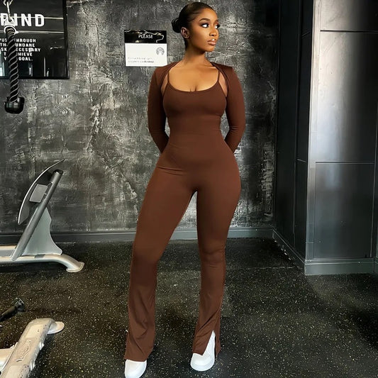 Two piece jumpsuit