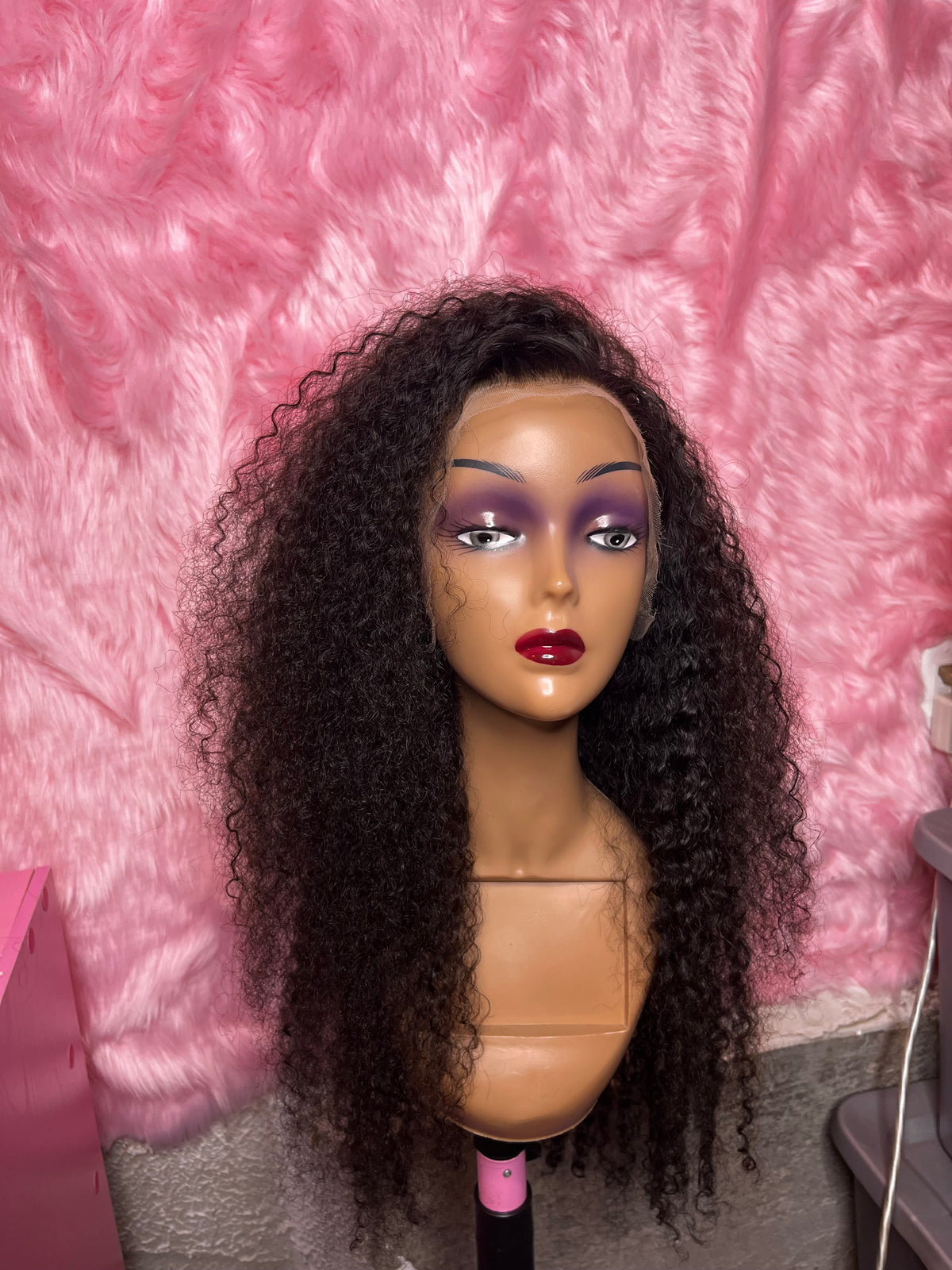 Glueless Burmese Curly Wig