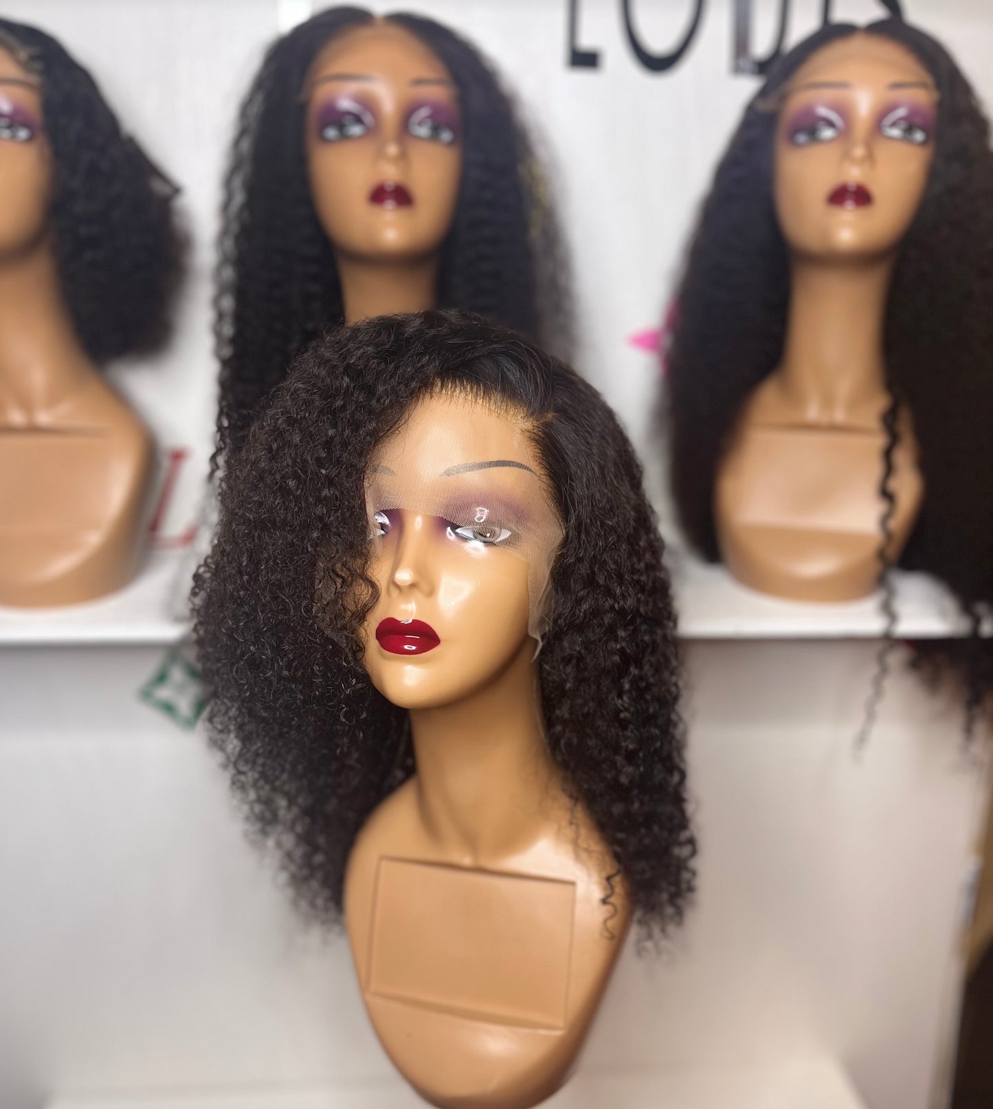 13x6 18” kinky curly
