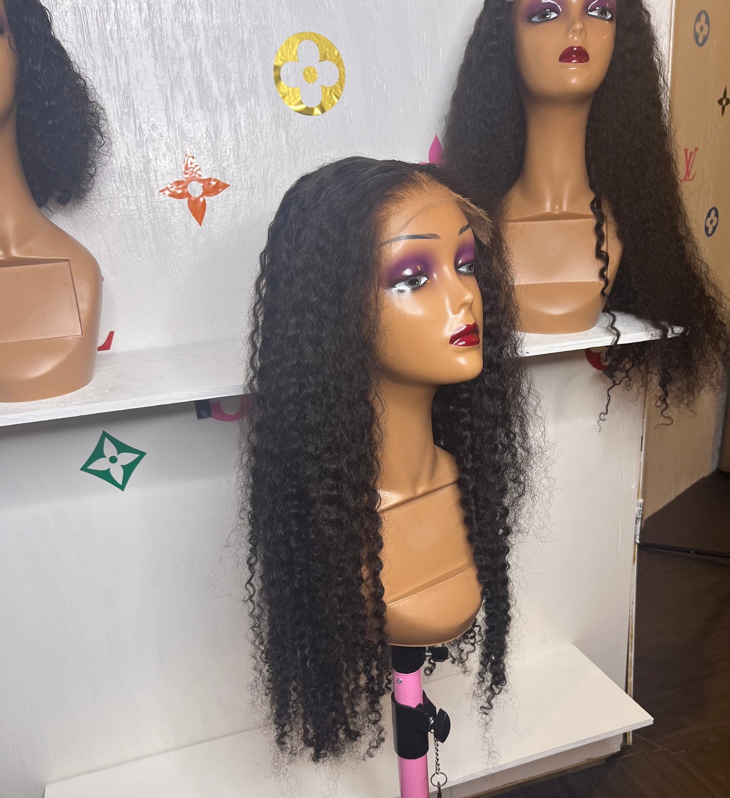 6x6 Glueless 32” Burmese curly